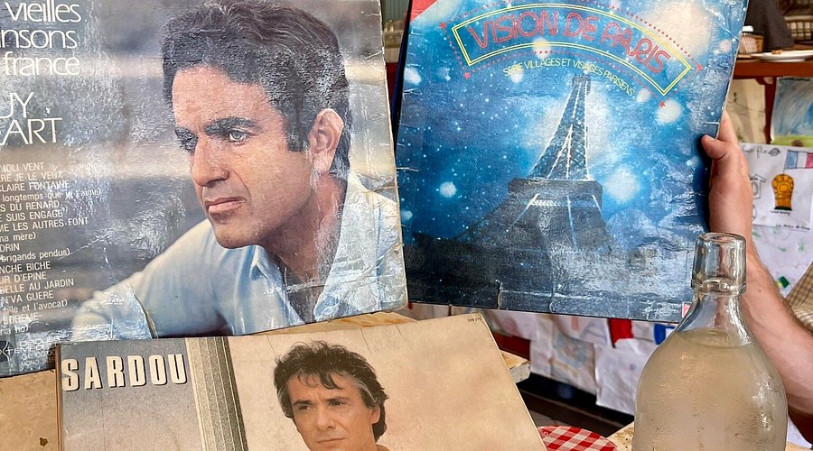 Vintage French vinyl collection